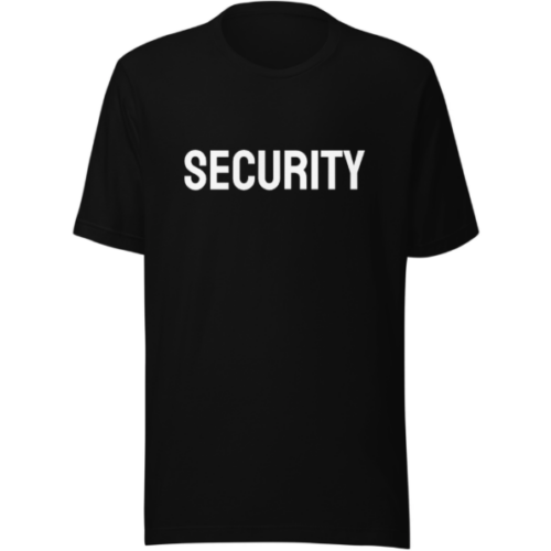 Security T-Shirt Mens